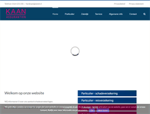 Tablet Screenshot of kaanassurantien.nl